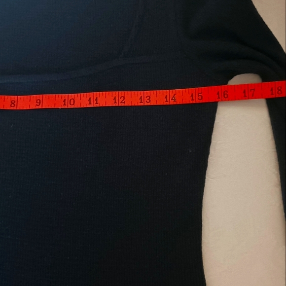 89th & Madison Square Neck Sweater S Black NWOT - Picture 6 of 8